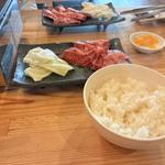 和牛焼肉Dセット(ハラミダブル)