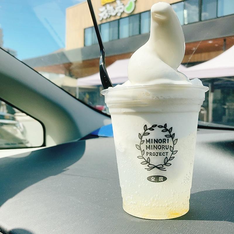 広島レモンスカッシュフロート(みのりカフェ元気市広島店)