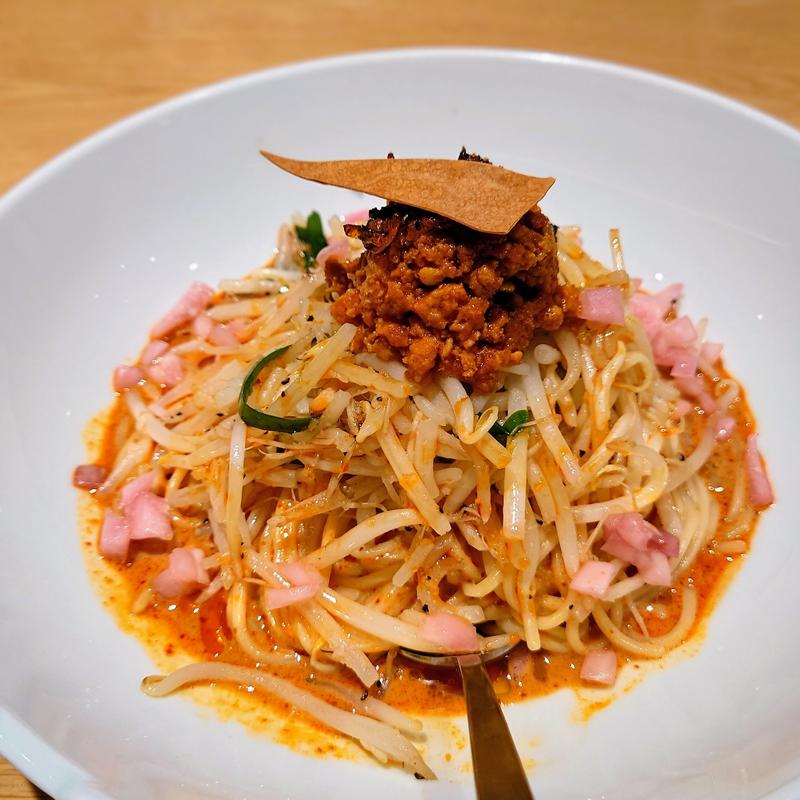 汁なし担々麺(揉合麺荘 ロウフゥメンソウ)