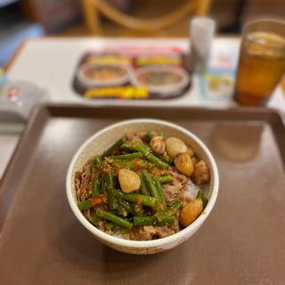 ダブルニンニク牛丼