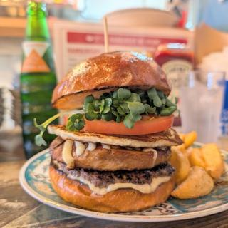 炙りマヨチャーシューエッグバーガー