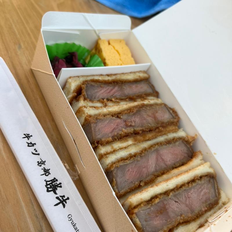 牛カツサンド(牛カツ京都勝牛 大阪・関西万博店)