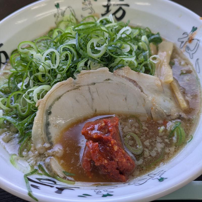 旨ピリラーメン(ん麺 ねぎ坊)