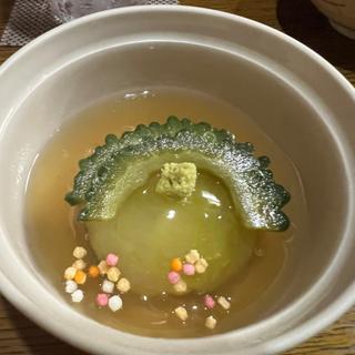 冬瓜の肉詰め