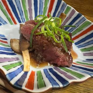 黒毛和牛のステーキ