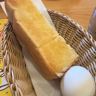 モーニングトースト ゆで卵