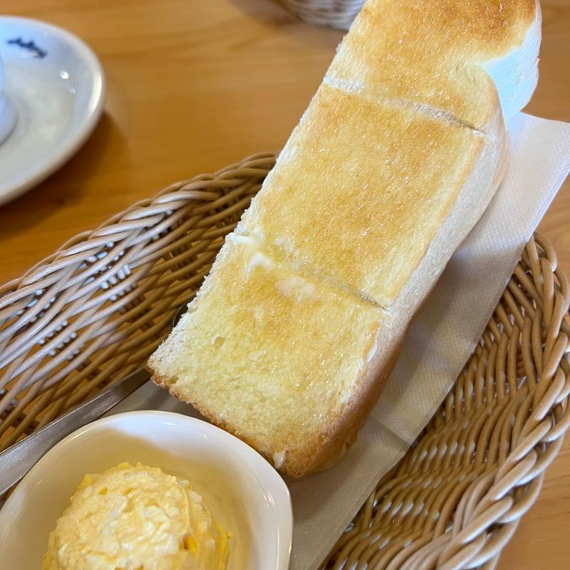 モーニングトースト たまごペースト(コメダ珈琲店 三木平田店)