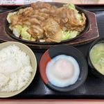 スタミナ焼　豚汁