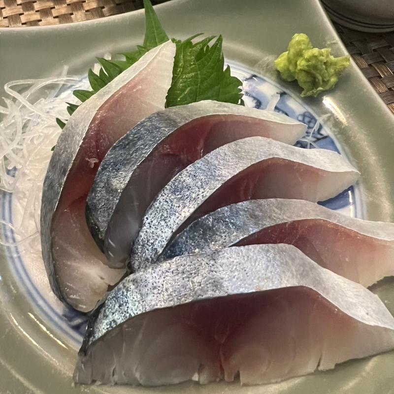 〆鯖の刺身(寿司安 )