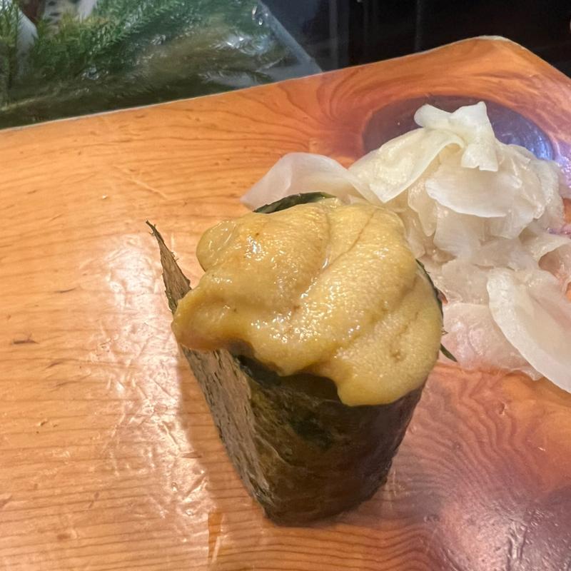 ウニ軍艦(寿司安 )