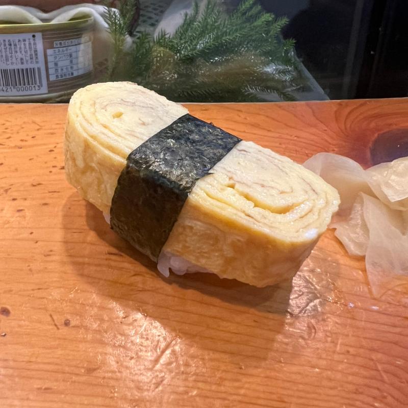 玉子の握り (寿司安 )