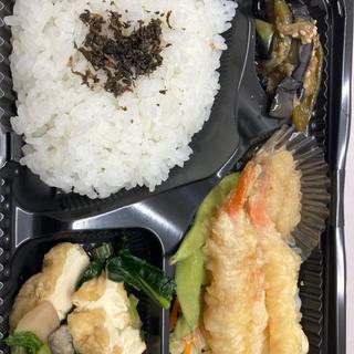 日替わりランチ　えび天おろしソース(テイクアウト&デリ musha)