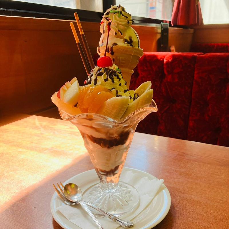 フルーツパフェ(珈琲西武)