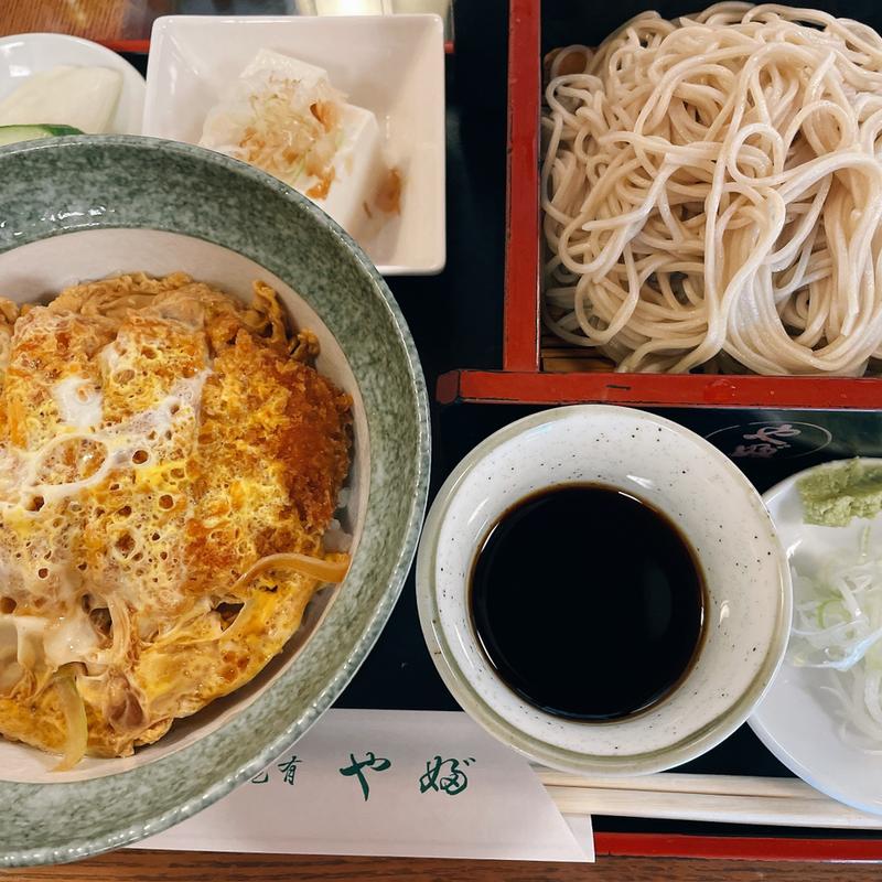 かつ丼セット(やぶ )