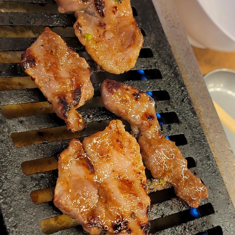 名物！ふたごの焼肉定食(大阪焼肉・ホルモン ふたご 新橋本館)