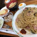 なすとベーコンと大葉四川風(タカマツ)
