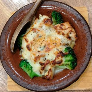 ゴルゴンゾーラソースの鶏とペンネのオーブン焼き