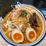 極上デラックス辛味噌ラーメン(つけめん番長 銀)