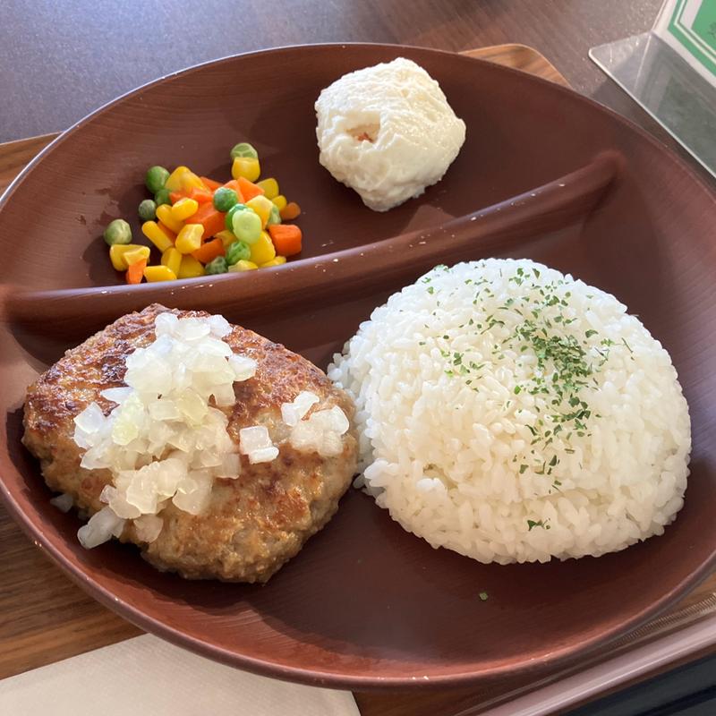 さっぱりハンバーグプレート(キタカイカフェ&バー)
