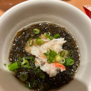 蟹入りもずく