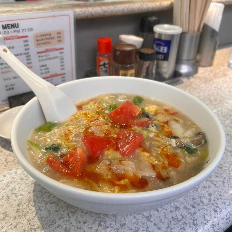 酸辣湯麺(十八番)