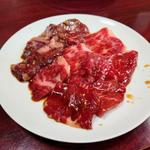 お肉三種盛り合わせ