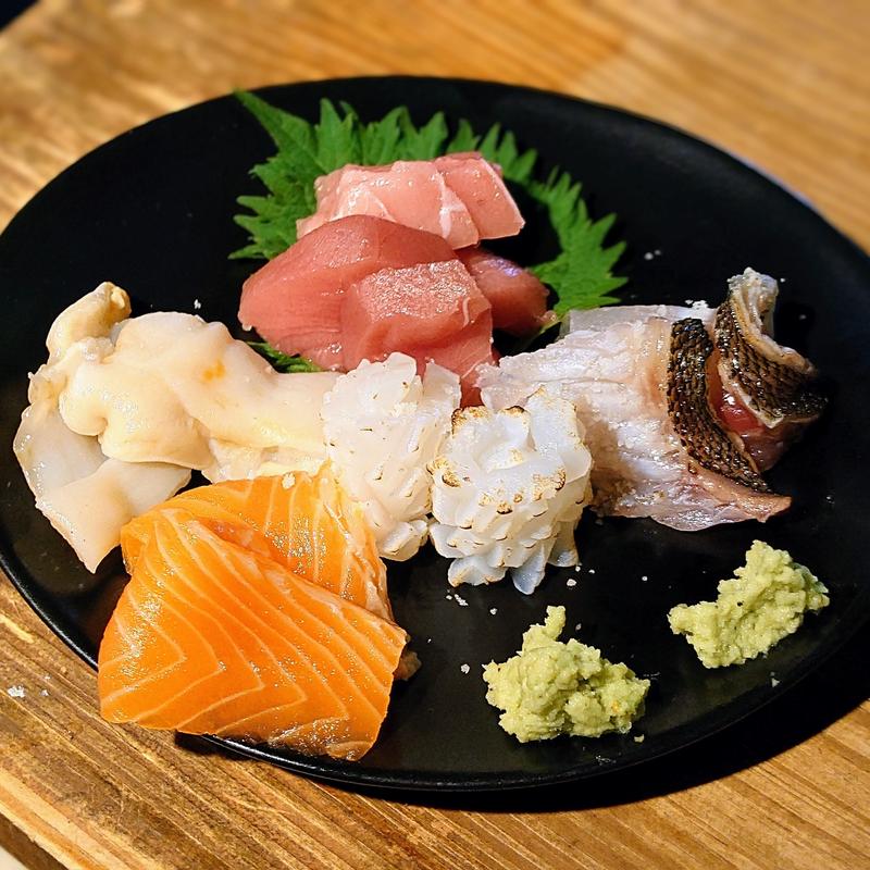 盛り合わせ(2切5種)(にぎにぎ ー 中野本館)