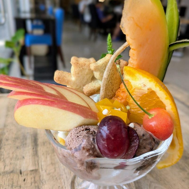 ミニパフェ(風の森コスモポリタンカフェ)