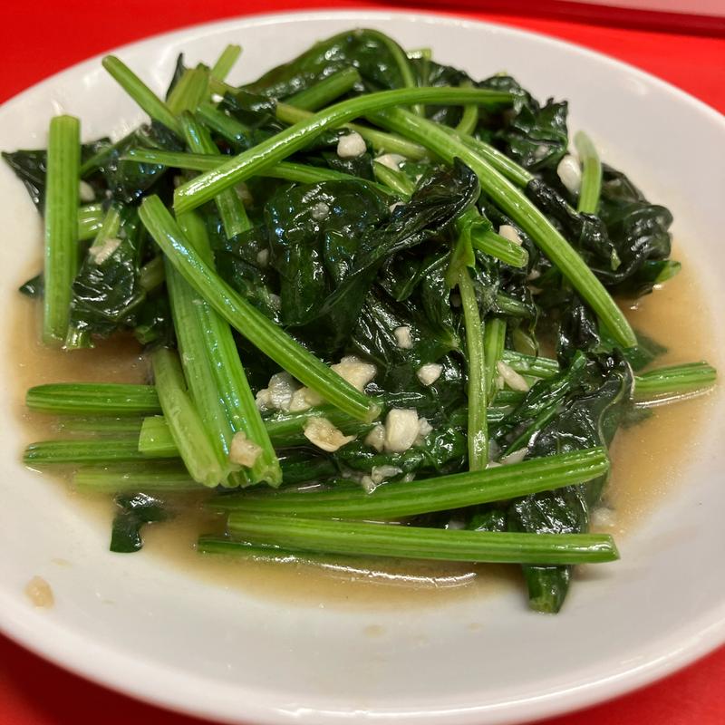 青菜炒め(味仙 新橋駅前店)