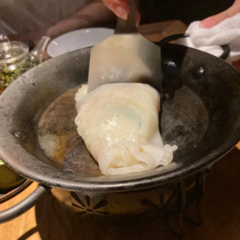 陳さん村の煎腸粉(黒猫夜 銀座店)