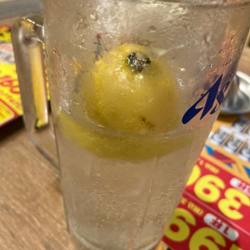 レモンサワー(大衆居酒屋 とりいちず 上野駅前店)