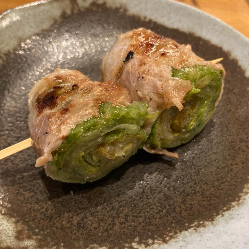 レタス巻き(幕張ベイパーク 彦酉)