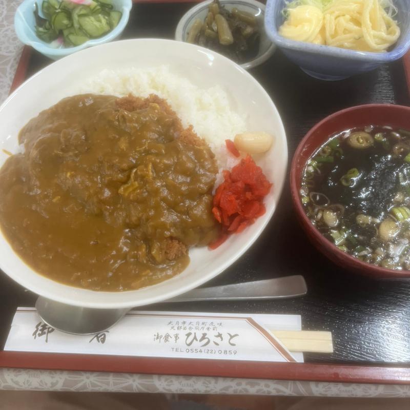 カツカレー(ひろさと )