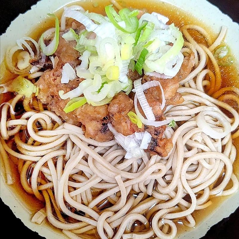 いかげそ天そば(六文そば 人形町店  )