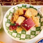 サツマイモの胡麻和え（小春カフェ）