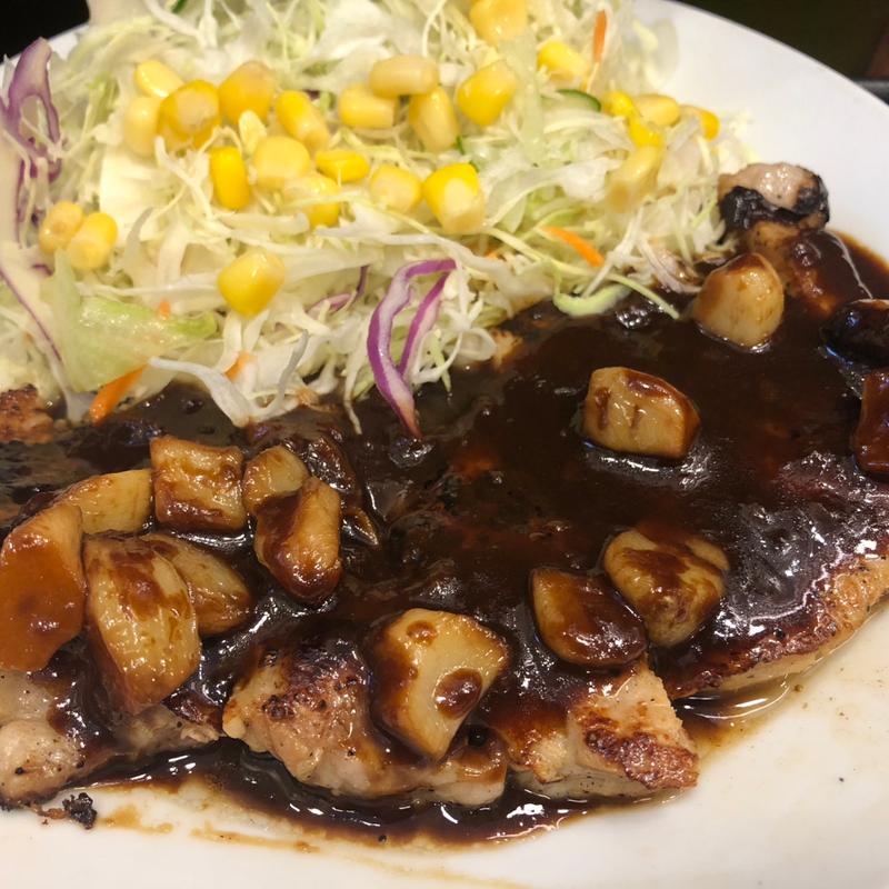 国産雪国育ち厚切りトンテキ定食(松屋 学芸大学店 )