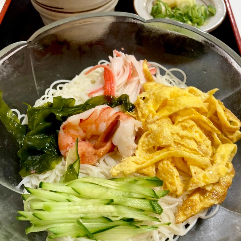 冷やしそうめん(御食事処 世起)
