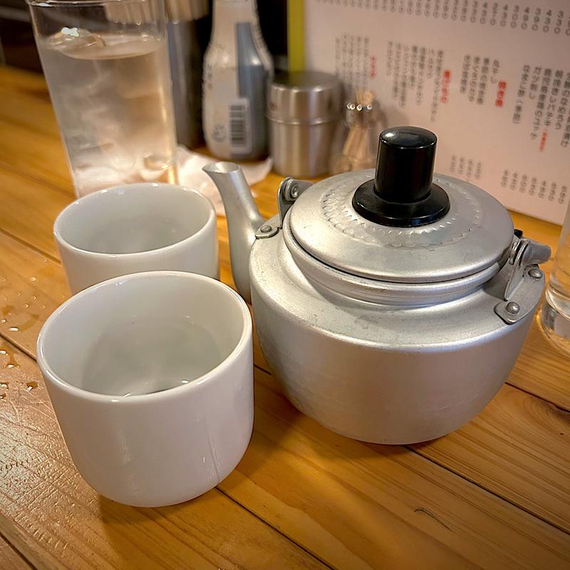 前割りやかん芋焼酎 大(大衆酒場BEETLE 仙台)