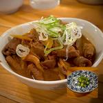 本日のもつ煮込み