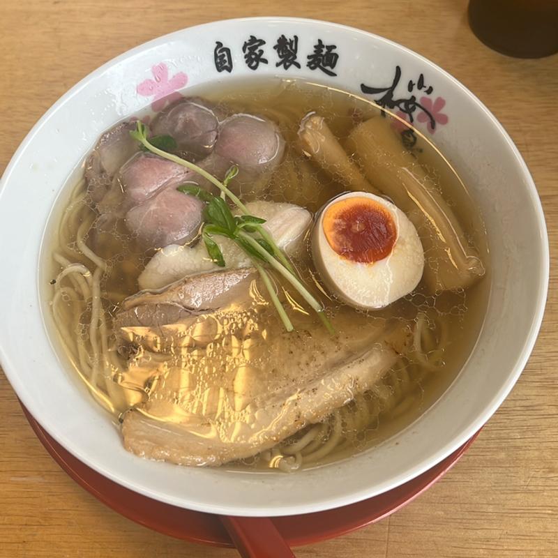 だし塩らーめん(ラーメンさくらまる 三田店)