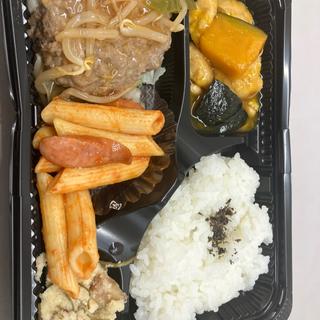 日替わりランチ　甘酢ハンバーグ(テイクアウト&デリ musha)