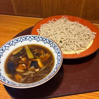 舞茸鴨汁もりそば