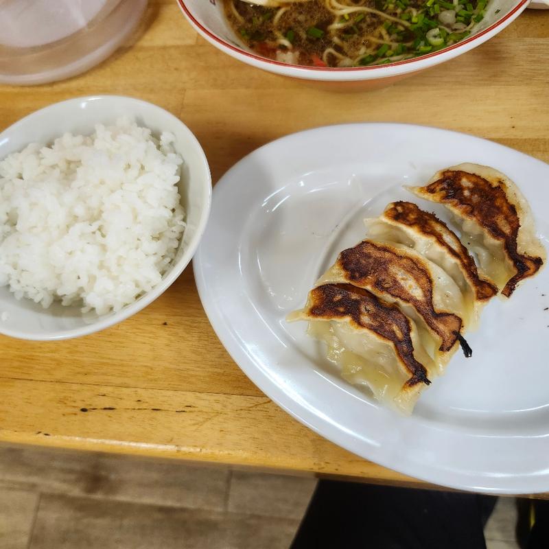 餃子ライスセット(味の蔵Koshu)