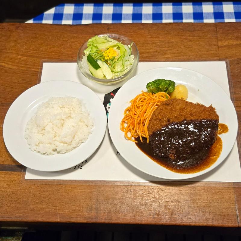 ビーフカツレツ ライス(欧風料理　もん )