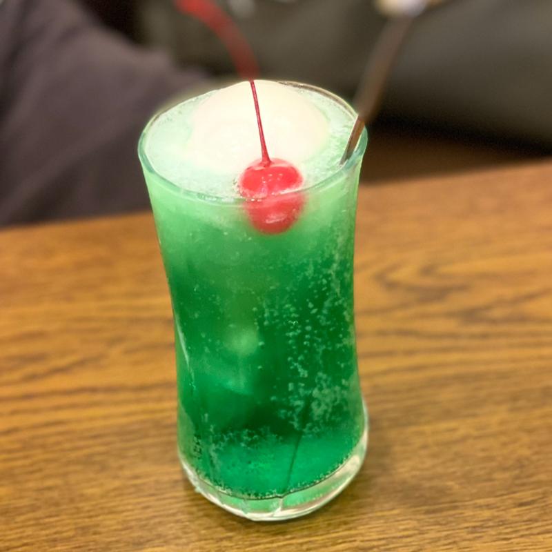 クリームソーダ(喫茶タマイチ)