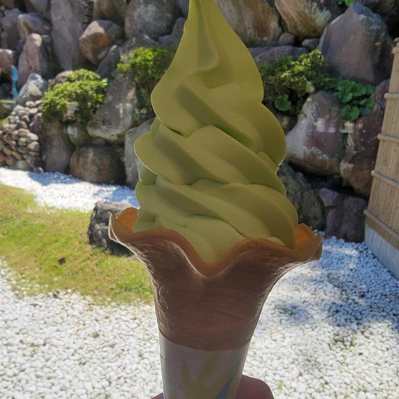 カボスソフトクリーム(カフェテリア 海)