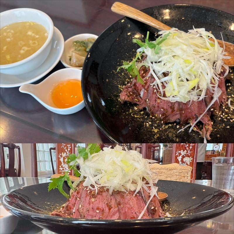 ローストビーフ定食(壺中天)