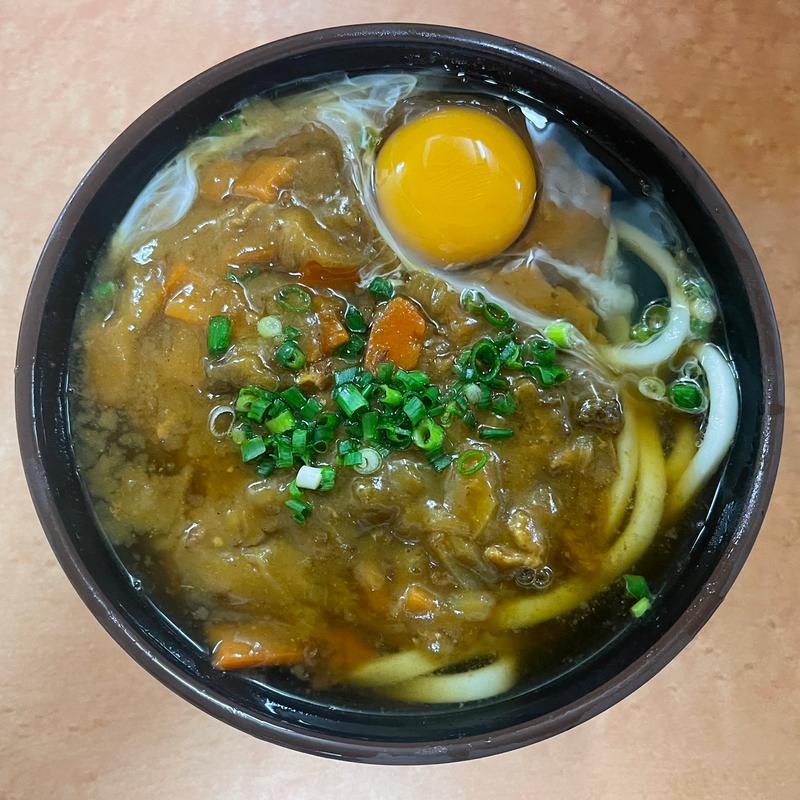 カレーうどん(自笑亭 )