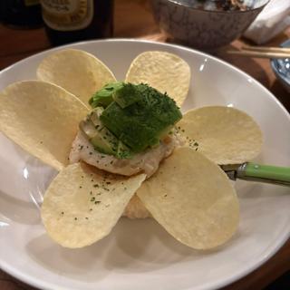 ピンクのポテトサラダ