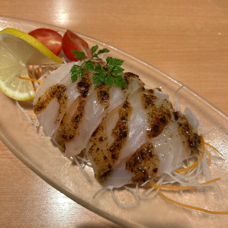 鯛のカルパッチョ(ヱビスバー 札幌アピア店 (YEBISU BAR Sapporo Apia))